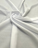 White Poly Poplin