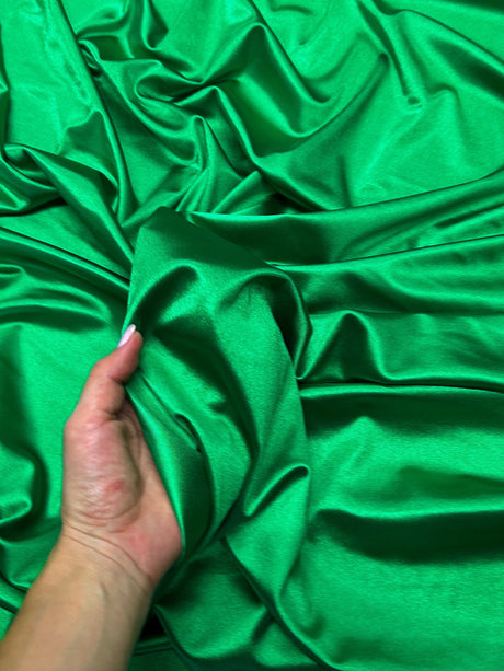 Shiny Nylon Spandex Emerald Green