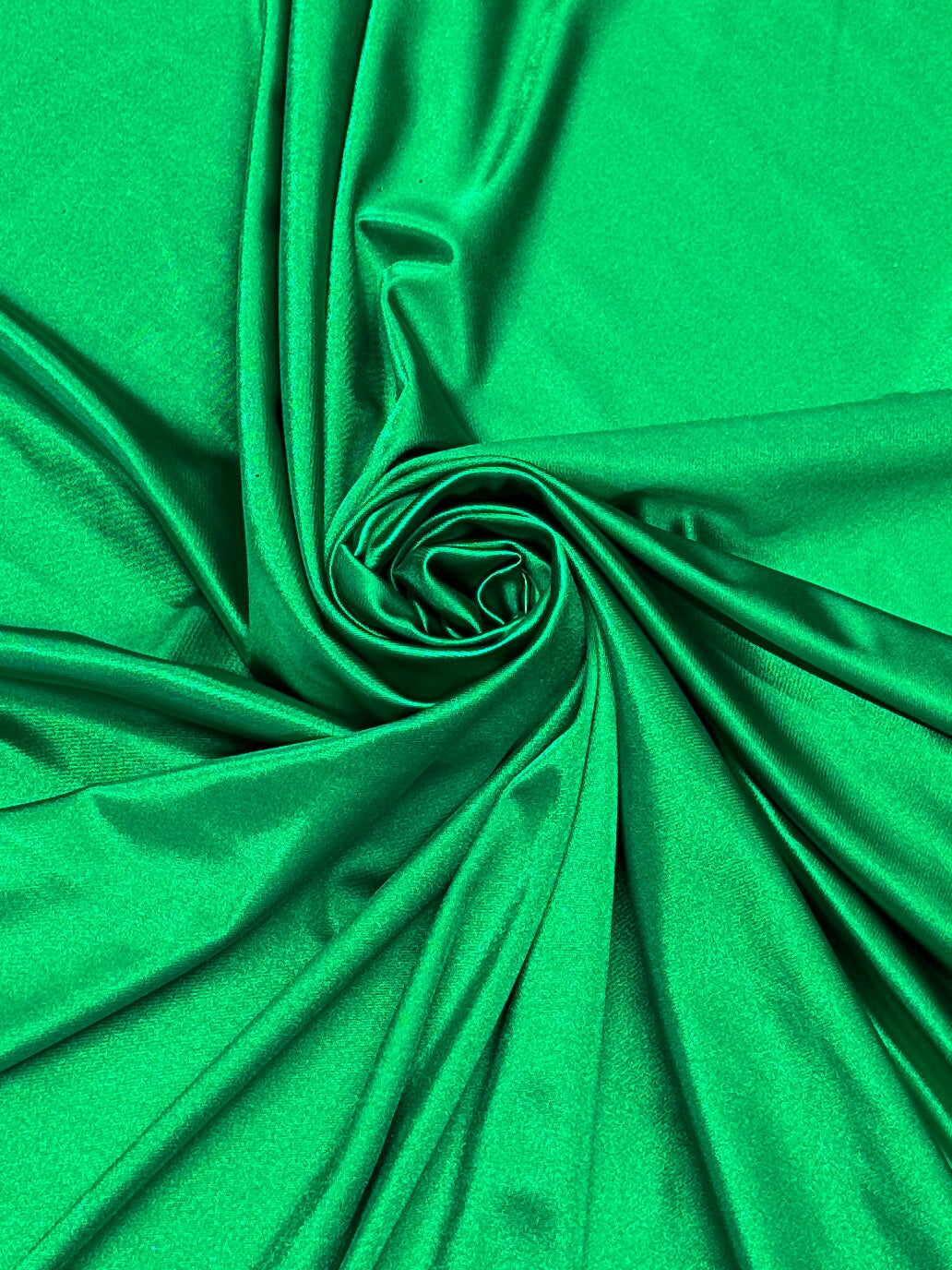 Shiny Nylon Spandex Emerald Green