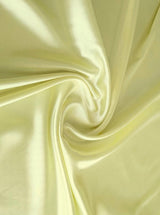 Pale Yellow Satin