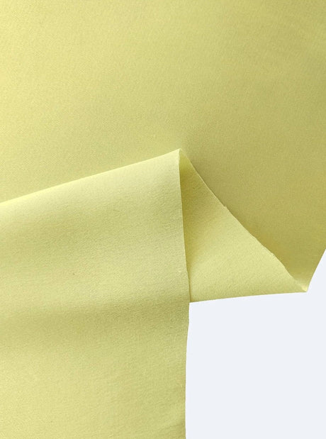 Pale Yellow Satin