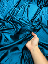 Shiny Nylon Spandex Deep Teal