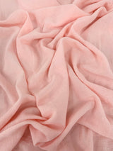 Cotton Gauze Blush Crinkle