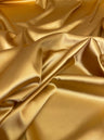 Stretch Silk Satin Deep Gold