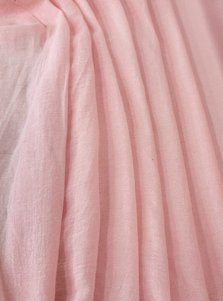 Cotton Gauze Blush Crinkle