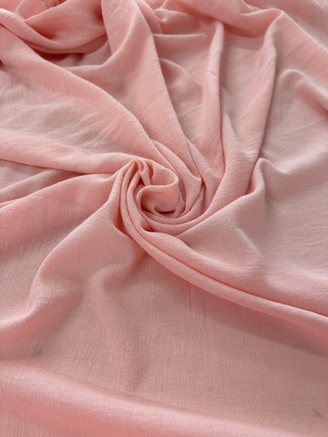 Cotton Gauze Blush Crinkle