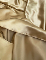 Gold Silky Stretch Satin