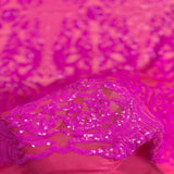 Stretch Sequins Fabric Luna Sequin Mesh
