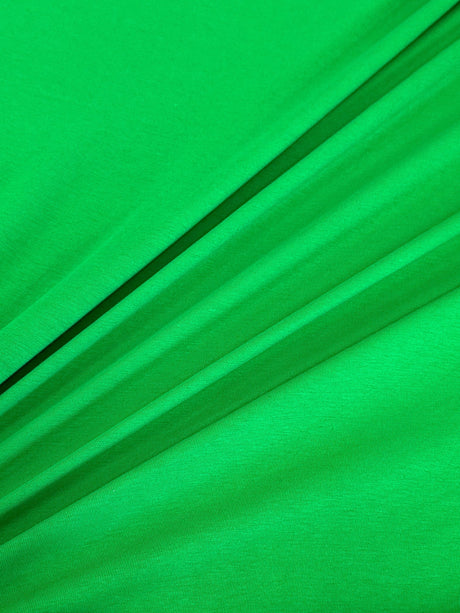 Kelly Green Cotton Jersey Spandex