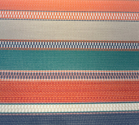 Ascend Tropical Sunbrella Acrylic Fabric - Tropical Stripes, 54" Width (1 Yard)