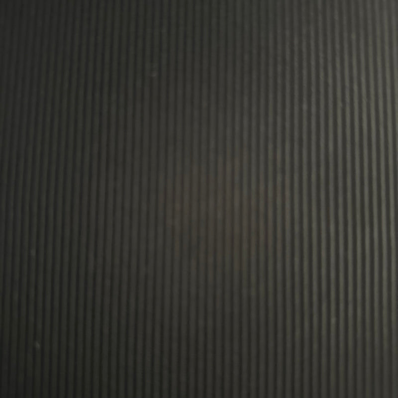 Polyester Spandex Matte Rib Fabric 4-Way Stretch Black 60"