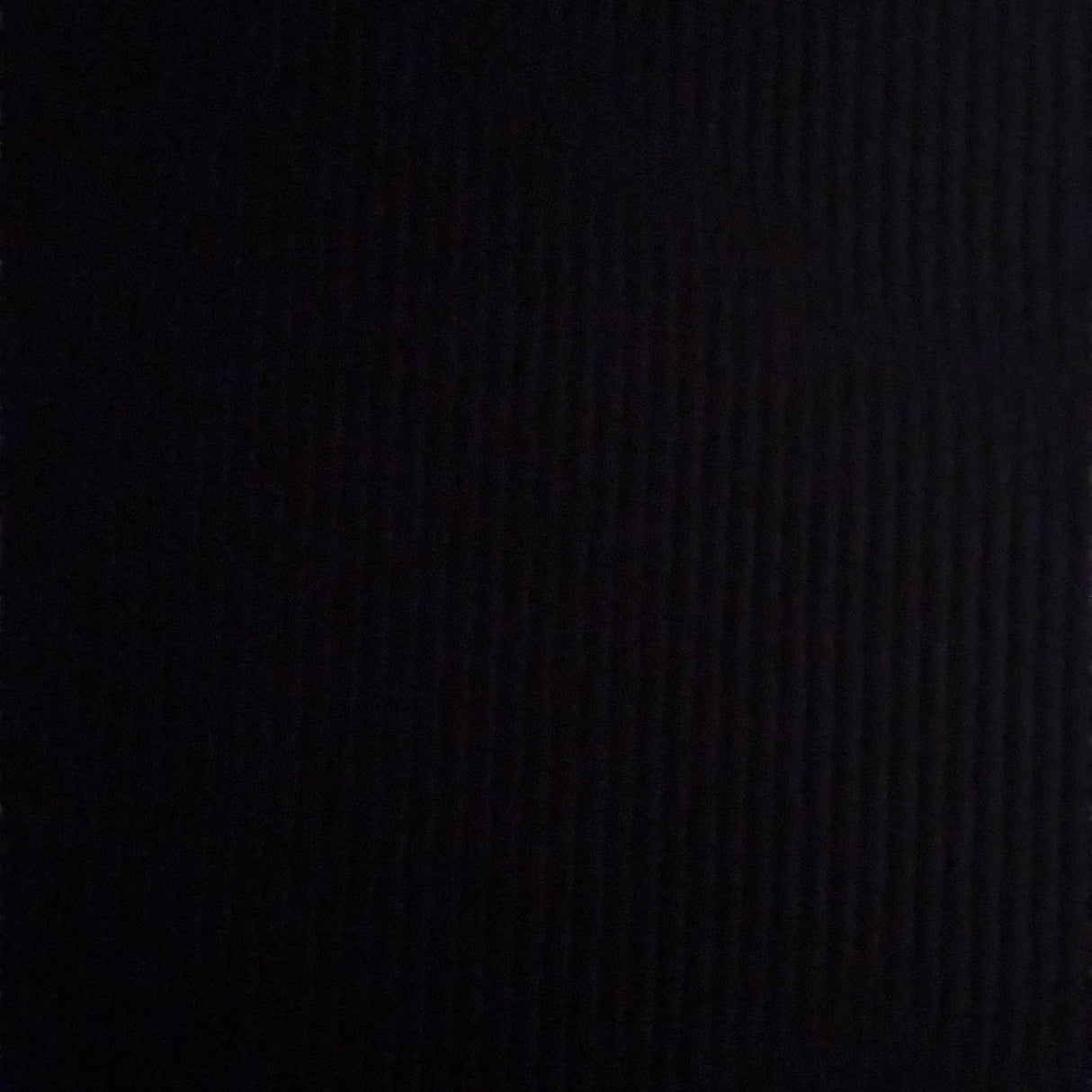 Polyester Spandex Matte Rib Fabric 4-Way Stretch Black 60"