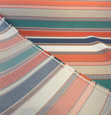 Ascend Tropical Sunbrella Acrylic Fabric - Tropical Stripes, 54" Width (1 Yard)