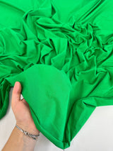 Kelly Green Cotton Jersey Spandex