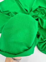 Kelly Green Cotton Jersey Spandex