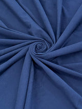 Navy Blue Cotton Jersey Spandex
