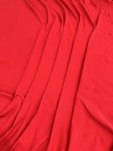 Red Cotton Jersey Spandex