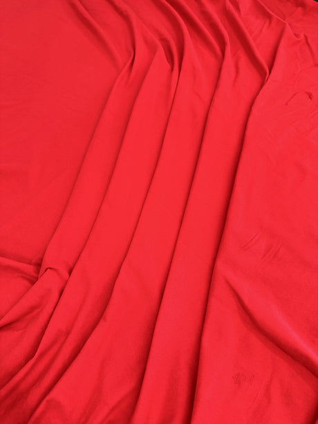 Red Cotton Jersey Spandex