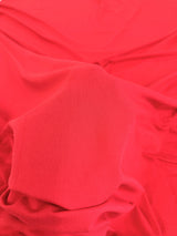 Red Cotton Jersey Spandex