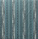 Traditional Tattoo Lei Poly Cotton Fabric - Traditional Polynesian Tattoo Print, 45" Width (1 Yard)