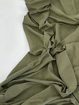 Cotton Jersey Knit Army Green