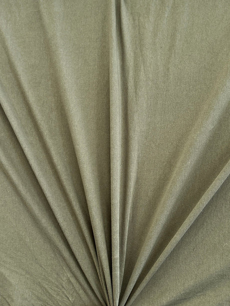 Cotton Jersey Knit Army Green