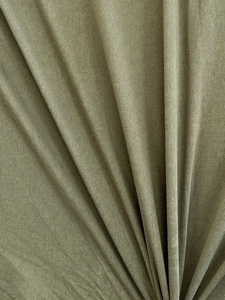 Cotton Jersey Knit Army Green