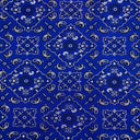 Bandana Paisley Print Nylon Spandex Fabric - Paisley Print, 60" Width (1 Yard)
