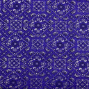 Bandana Paisley Print Nylon Spandex Fabric - Paisley Print, 60" Width (1 Yard)