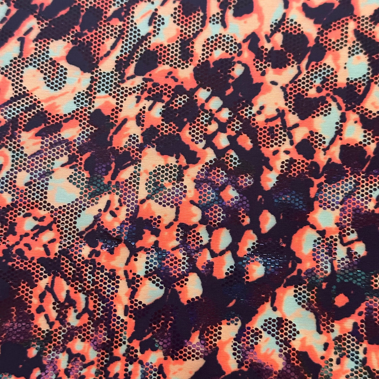 Polyester Spandex Fabric Illusion Snake 60"