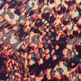 Polyester Spandex Fabric Illusion Snake 60"