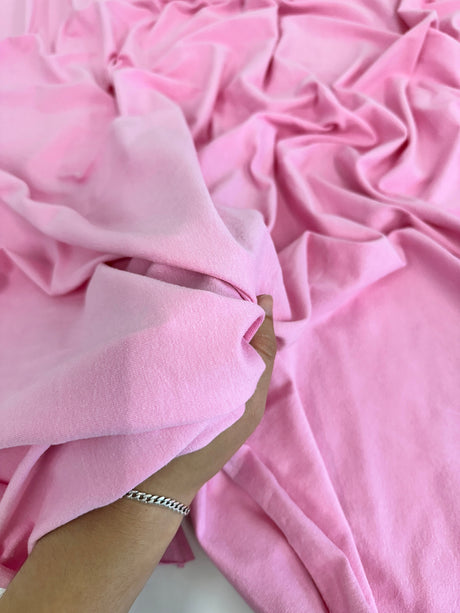 Cotton Jersey Knit Baby Pink