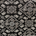 Bandana Paisley Print Nylon Spandex Fabric - Paisley Print, 60" Width (1 Yard)