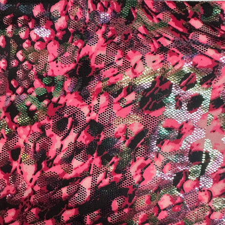 Polyester Spandex Fabric Illusion Snake 60"