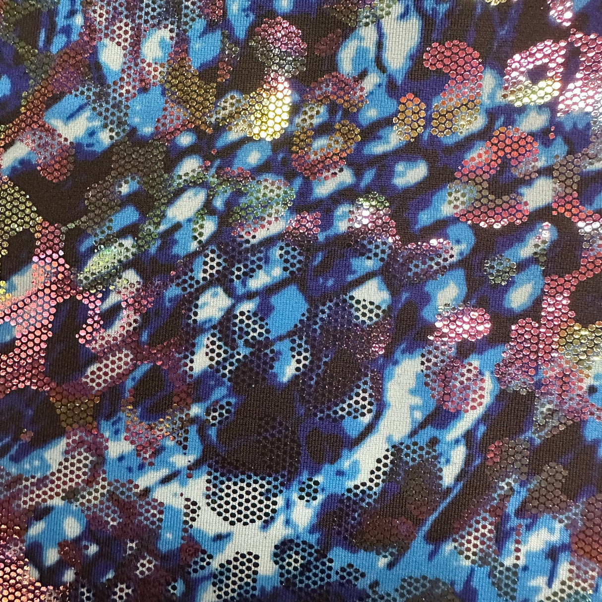 Polyester Spandex Fabric Illusion Snake 60"