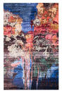 Shah-20 Polyester Fabric - Foldable Anti-Slip Area Rug, Machine Made, 5' X 8' (1 Piece)