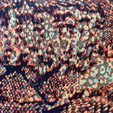 Polyester Spandex Fabric Illusion Snake 60"