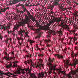 Polyester Spandex Fabric Illusion Snake 60"