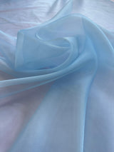 Crystal Organza Baby Blue