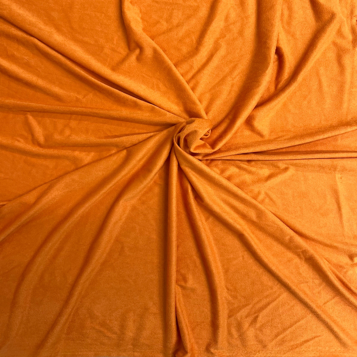 Stretch Micro Suede Knit Fabric - 90% Polyester 10% Spandex, 4-Way Stretch, 60" Width, 165 GSM (1 Yard)