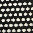 Poly Span Pentagon Fishnet Fabric 60" Black White