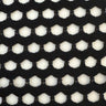Poly Span Pentagon Fishnet Fabric 60" Black White