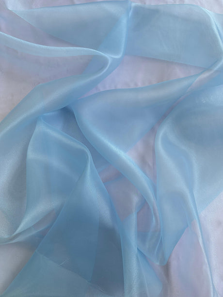 Shimmering Crystal Organza