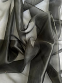 Black Crystal Organza