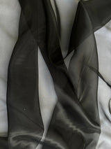 Black Crystal Organza