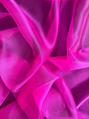 Shimmering Fuchsia Organza