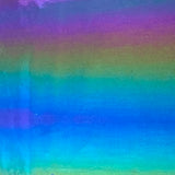 Polyester Rainbow Vinyl Bodre Fabric 60" Multi Color