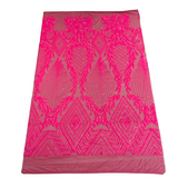 Stretch Sequins Fabric Alpica Geometric