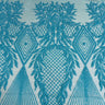 Stretch Sequins Fabric Alpica Geometric