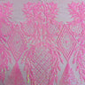 Stretch Sequins Fabric Alpica Geometric